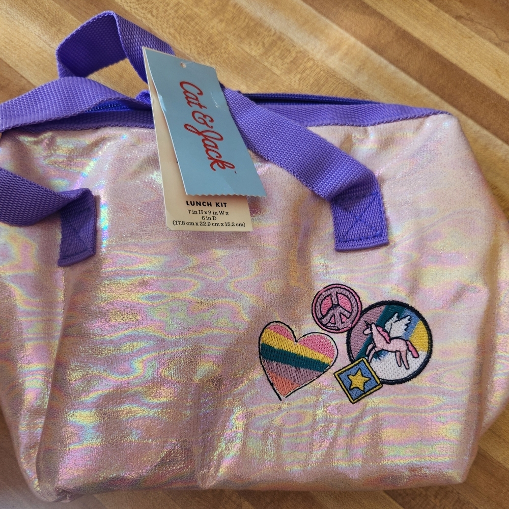 Cat & Jack girls insulated bag